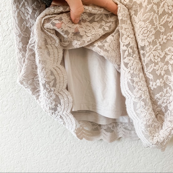 NWT! Free People Lower East Side Lace Mini Dress S - Picture 6 of 8